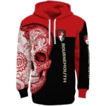 Bournemouth Sugar Skull Red Black Hoodie Best Selling