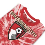 Bournemouth Tie Dye Designs Red Sweater Best Selling