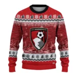 Bournemouth Tree Pattern Red Sweater Best Selling