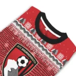 Bournemouth Tree Pattern Red Sweater Best Selling