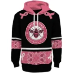 Brentford Awareness Ribbon Black Pink Hoodie Best Selling