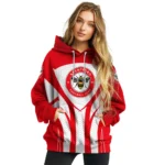 Brentford Concentric Lines Red Hoodie Best Selling