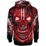 Brentford Demonic Skull Red Black Hoodie Best Selling