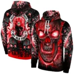 Brentford Demonic Skull Red Black Hoodie Best Selling