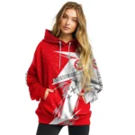 Brentford Dynamic Slash Red White Hoodie Best Selling