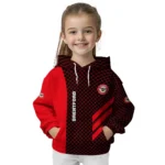 Brentford Monogram Pattern Red Hoodie Best Selling