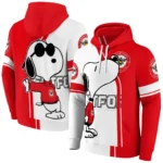 Brentford Playful Snoopy Red Hoodie Best Selling