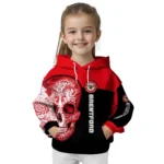 Brentford Sugar Skull Red Black Hoodie Best Selling