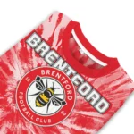 Brentford Tie Dye Designs Red Sweater Best Selling