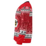Brentford Tree Pattern Red Sweater Best Selling