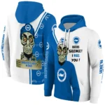 Brighton Hove Albion Achmed Skull Blue Hoodie Best Selling