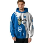 Brighton Hove Albion Achmed Skull Blue Hoodie Best Selling