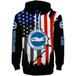 Brighton Hove Albion American Pride Black Hoodie Best Selling