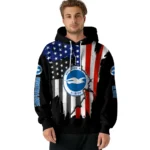 Brighton Hove Albion American Pride Black Hoodie Best Selling