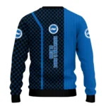 Brighton Hove Albion Circles Mesh Blue Black Sweater Best Selling
