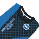 Brighton Hove Albion Circles Mesh Blue Black Sweater Best Selling