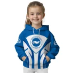 Brighton Hove Albion Concentric Lines Blue Hoodie Best Selling