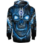 Brighton Hove Albion Demonic Skull Blue Black Hoodie Best Selling