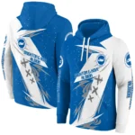 Brighton Hove Albion Dynamic Slash Blue White Hoodie Best Selling
