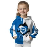 Brighton Hove Albion Heartbeat Graphic Blue Hoodie Best Selling