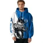 Brighton Hove Albion Jack Skellington Blue Hoodie Best Selling