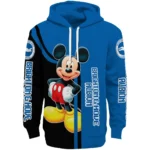 Brighton Hove Albion Mickey Mouse Blue Black Hoodie Best Selling