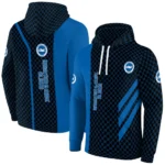 Brighton Hove Albion Monogram Pattern Blue Hoodie Best Selling