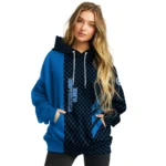 Brighton Hove Albion Monogram Pattern Blue Hoodie Best Selling