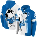 Brighton Hove Albion Playful Snoopy Blue Hoodie Best Selling