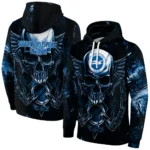 Brighton Hove Albion Skull Artwork Blue Black Hoodie Best Selling