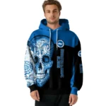 Brighton Hove Albion Sugar Skull Blue Black Hoodie Best Selling