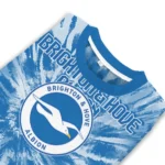 Brighton Hove Albion Tie Dye Designs Blue Sweater Best Selling