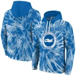 Brighton Hove Albion Tie Dye Pattern Blue Hoodie Best Selling