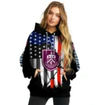 Burnley American Pride Black Hoodie Best Selling