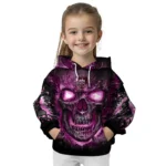 Burnley Demonic Skull Burgundy Black Hoodie Best Selling