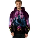 Burnley Halloween Vibes Burgundy Black Hoodie Best Selling