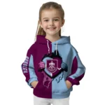 Burnley Heartbeat Graphic Burgundy Hoodie Best Selling