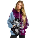 Burnley Jack Skellington Burgundy Hoodie Best Selling