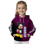 Burnley Mickey Mouse Burgundy Black Hoodie Best Selling