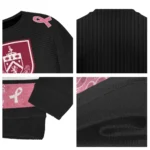 Burnley Pink Ribbon Black Pink Sweater Best Selling