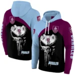 Burnley Skull Punisher Black Hoodie Best Selling