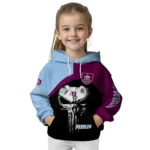 Burnley Skull Punisher Black Hoodie Best Selling