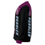 Burnley Skull Swirl Burgundy Black Sweater Best Selling