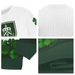Burnley St Patrick White Sweater Best Selling