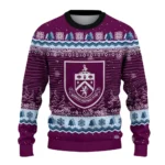 Burnley Tree Pattern Burgundy Sweater Best Selling