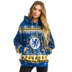 Chelsea Christmas Trees Royal Blue Hoodie Best Selling