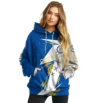 Chelsea Dynamic Slash Royal Blue White Hoodie Best Selling