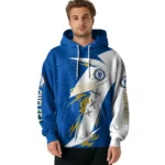 Chelsea Dynamic Slash Royal Blue White Hoodie Best Selling