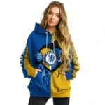 Chelsea Heartbeat Graphic Royal Blue Hoodie Best Selling