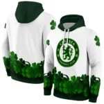 Chelsea Lucky Motif White Green Hoodie Best Selling